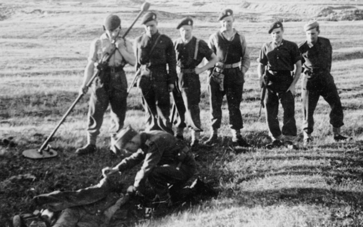 Marines wandering into minefields