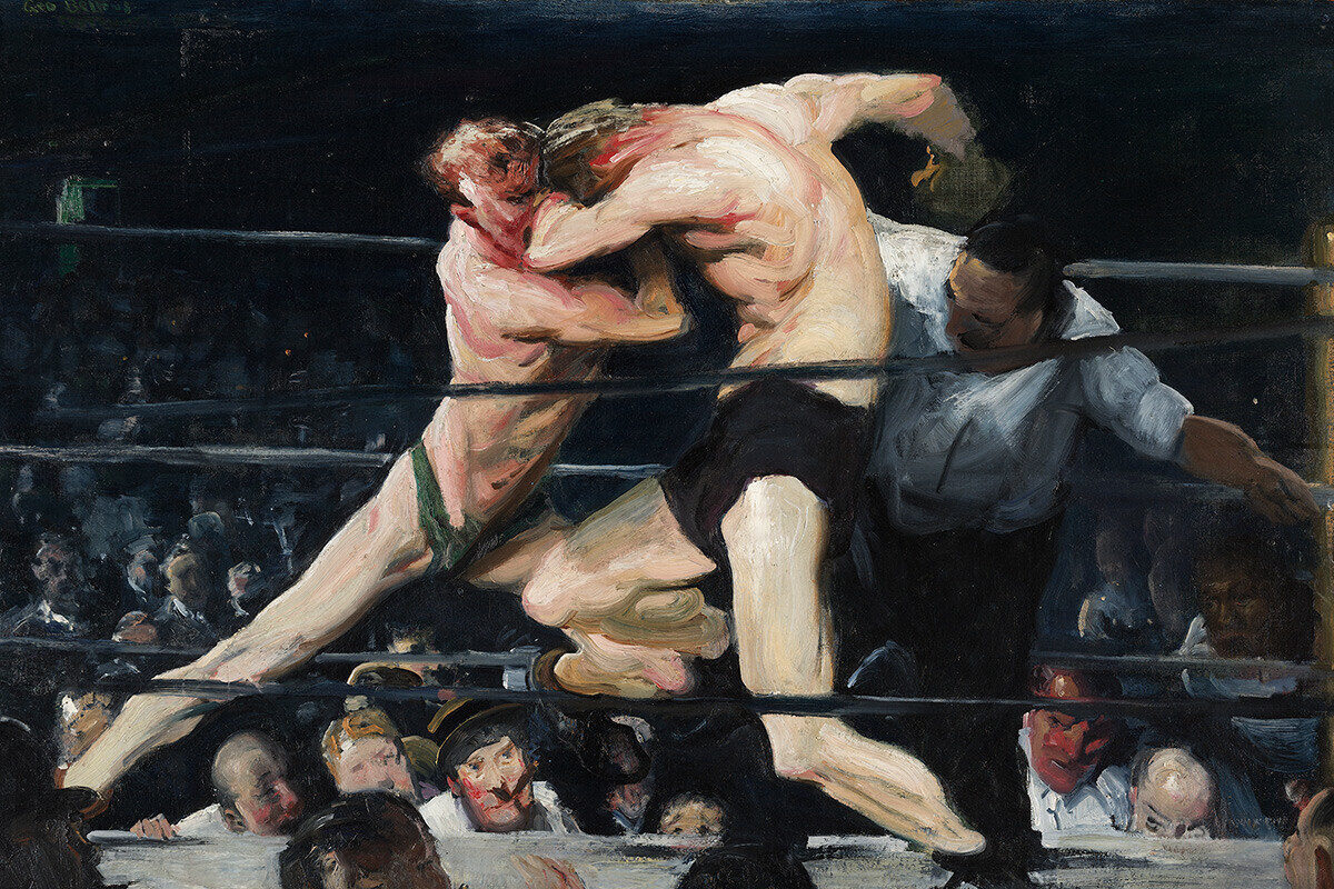 George Bellows Stag at Sharkeys 1909