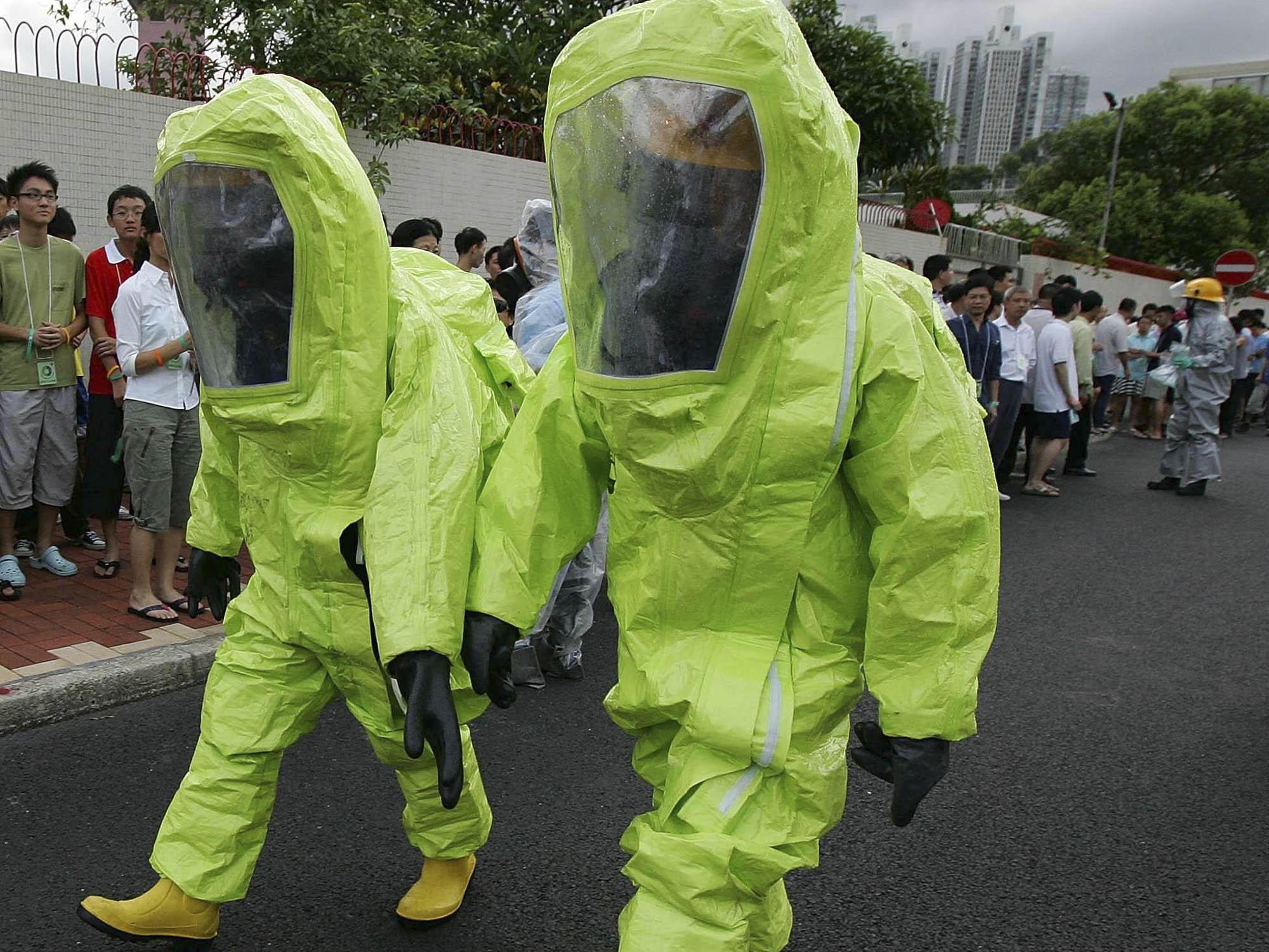 Hazmat suit